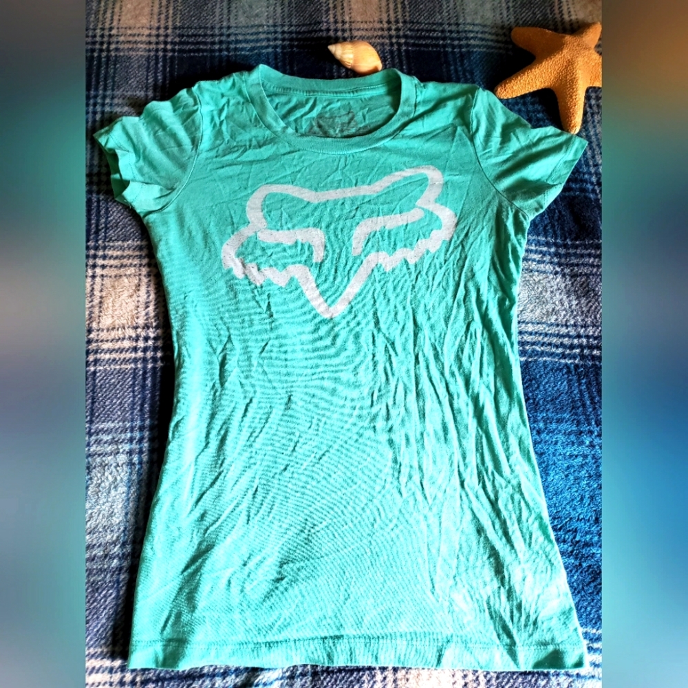 🦊💚💙Fox Racing Shirt💙💚🦊